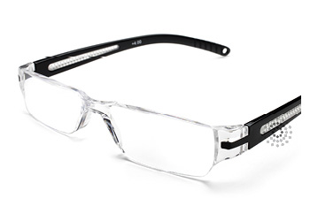 Octane Reading Glasses: Black