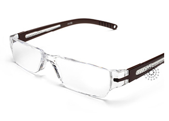 Octane Reading Glasses: Brown