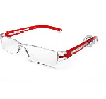 Octane Reading Glasses: Red Contact Lenses