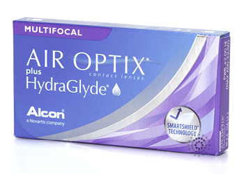 Air Optix Plus Hydraglyde Multifocal   Contact Lenses