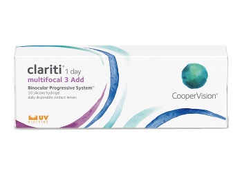 Clariti 1 Day Multifocal 3 ADD 30 Pack Contact Lenses