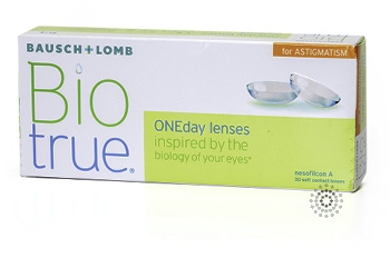 Biotrue ONEday for Astigmatism 30 Pack Contact Lenses